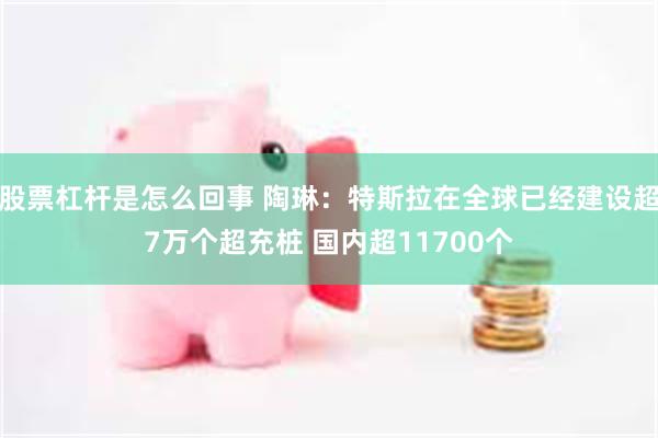 股票杠杆是怎么回事 陶琳：特斯拉在全球已经建设超7万个超充桩 国内超11700个