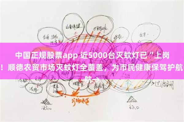 中国正规股票app 近5000台灭蚊灯已“上岗”！顺德农贸市场灭蚊灯全覆盖，为市民健康保驾护航→