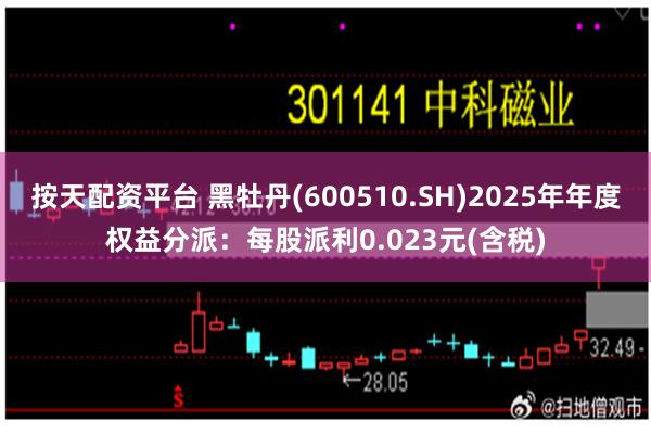 按天配资平台 黑牡丹(600510.SH)2025年年度权益分派：每股派利0.023元(含税)