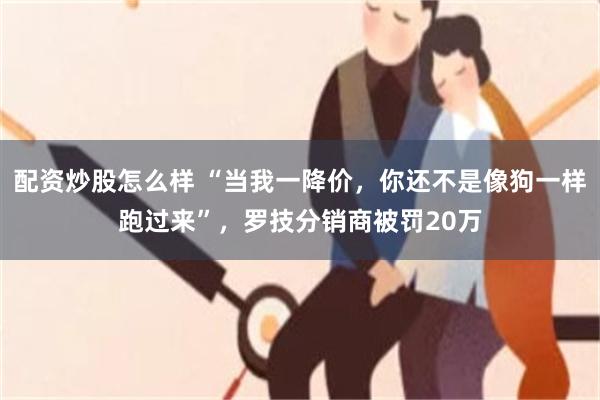 配资炒股怎么样 “当我一降价，你还不是像狗一样跑过来”，罗技分销商被罚20万