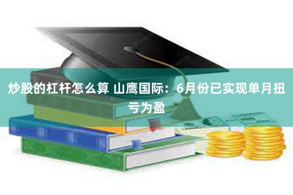 炒股的杠杆怎么算 山鹰国际：6月份已实现单月扭亏为盈