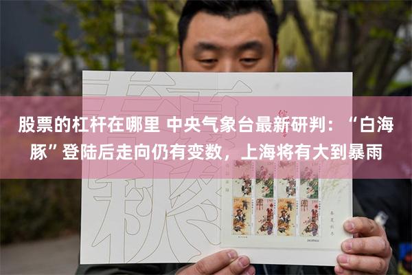股票的杠杆在哪里 中央气象台最新研判：“白海豚”登陆后走向仍有变数，上海将有大到暴雨