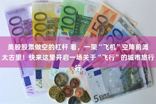 美股股票做空的杠杆 看，一架“飞机”空降前滩太古里！快来这里开启一场关于“飞行”的城市旅行