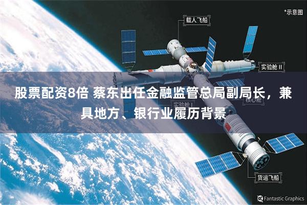 股票配资8倍 蔡东出任金融监管总局副局长，兼具地方、银行业履历背景
